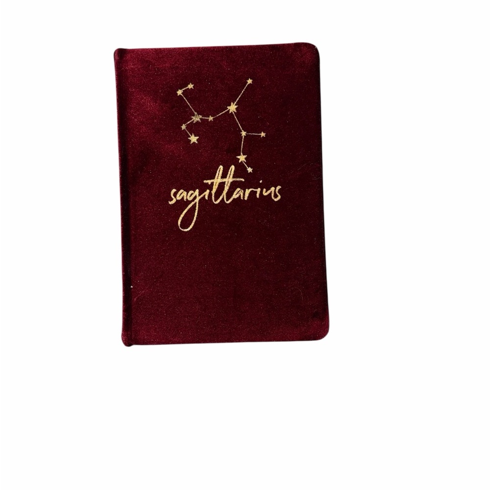 Sagittarius Velvet Journal